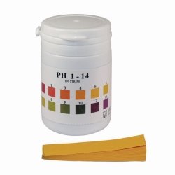 LLG-Universal indicator paper, strips | Range pH : 1 ... 14
